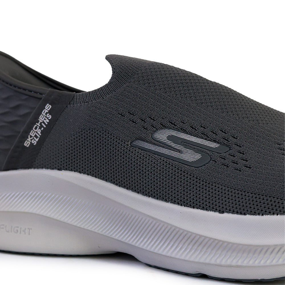 SKECHERS SLIP-INS BIG SIZE MIRROR GREY - 4394