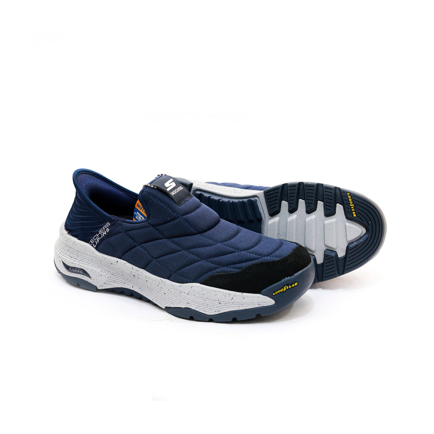 SKECHERS ARCH FIT MIRROR NAVY - 4165