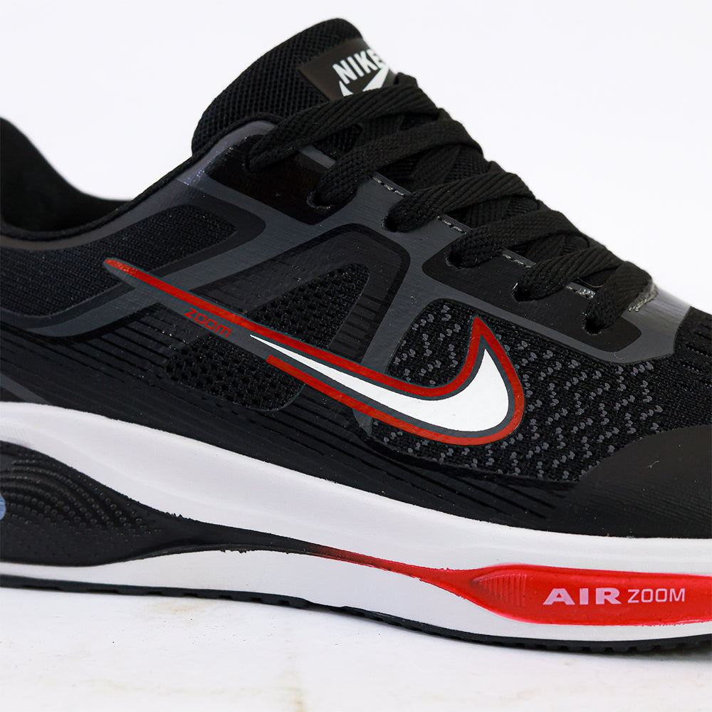 NI AIR ZOOM MIRROR GREY RED - 4409