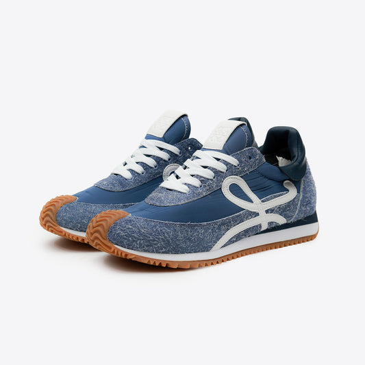LOEWE FLOW RUNNER MIRROR BLUE ORNATE BROWN - 4309