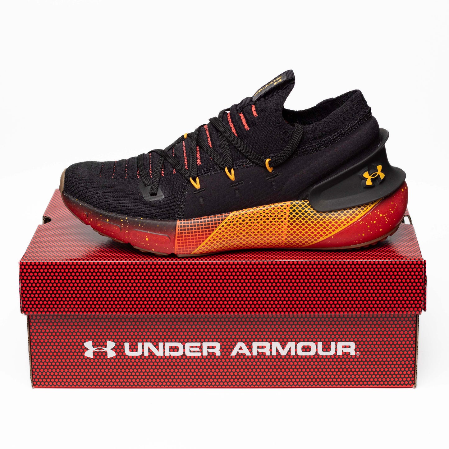 UNDER ARMOUR HOVER MIRROR BLACK RED - 4149