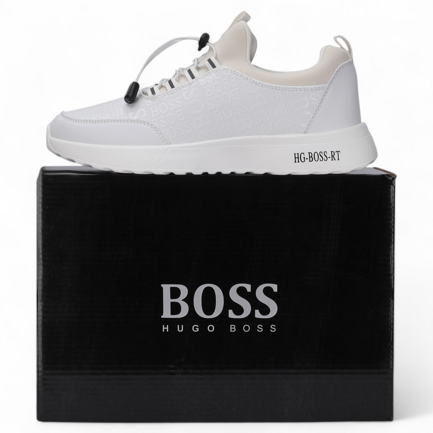 BOSS CASUAL MIRROR WHITE- 604