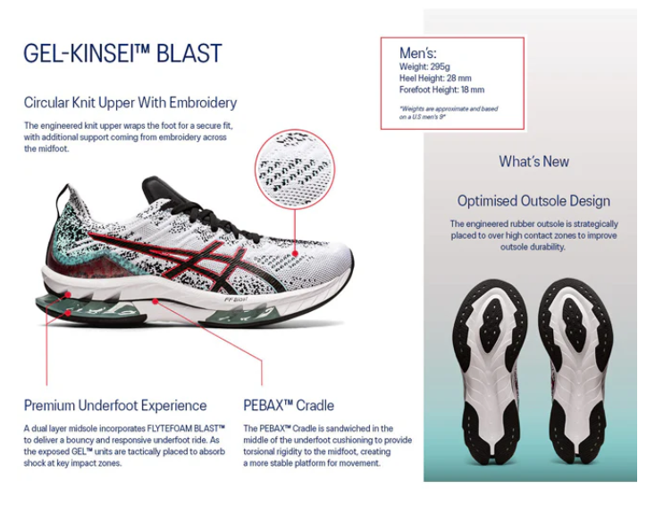 ASICS KINSEL BLAST MIRROR MULTI COLORES - 4302