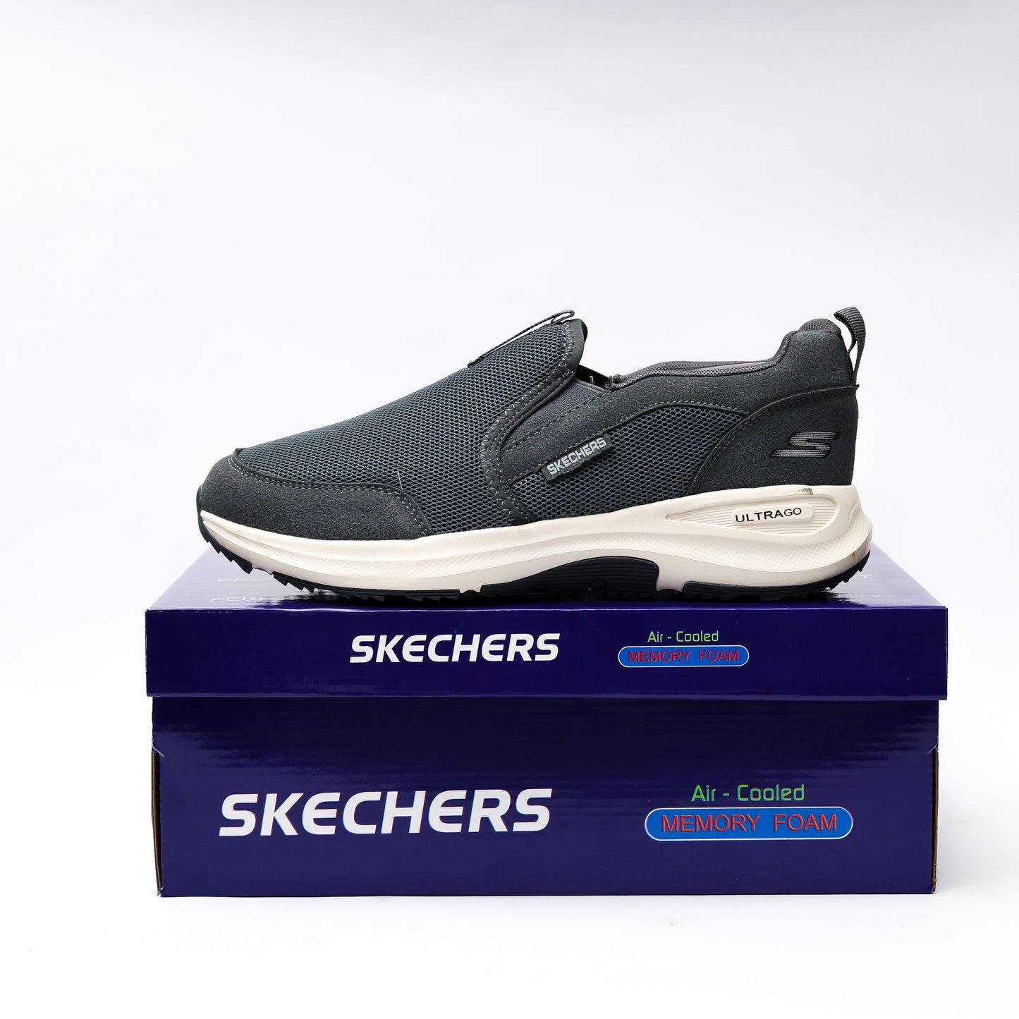 SKECHERS SLIP-INS MIRROR  GREY - 4365