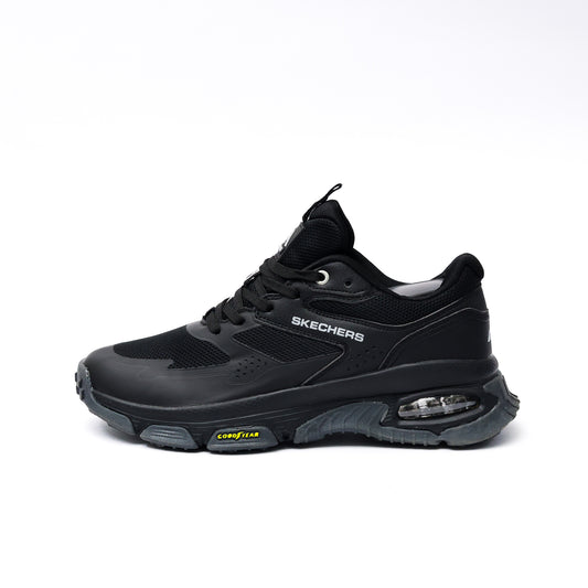 SKECHERS AIR SLEEK ENVOY MIRROR  ALL BLACK - 4359