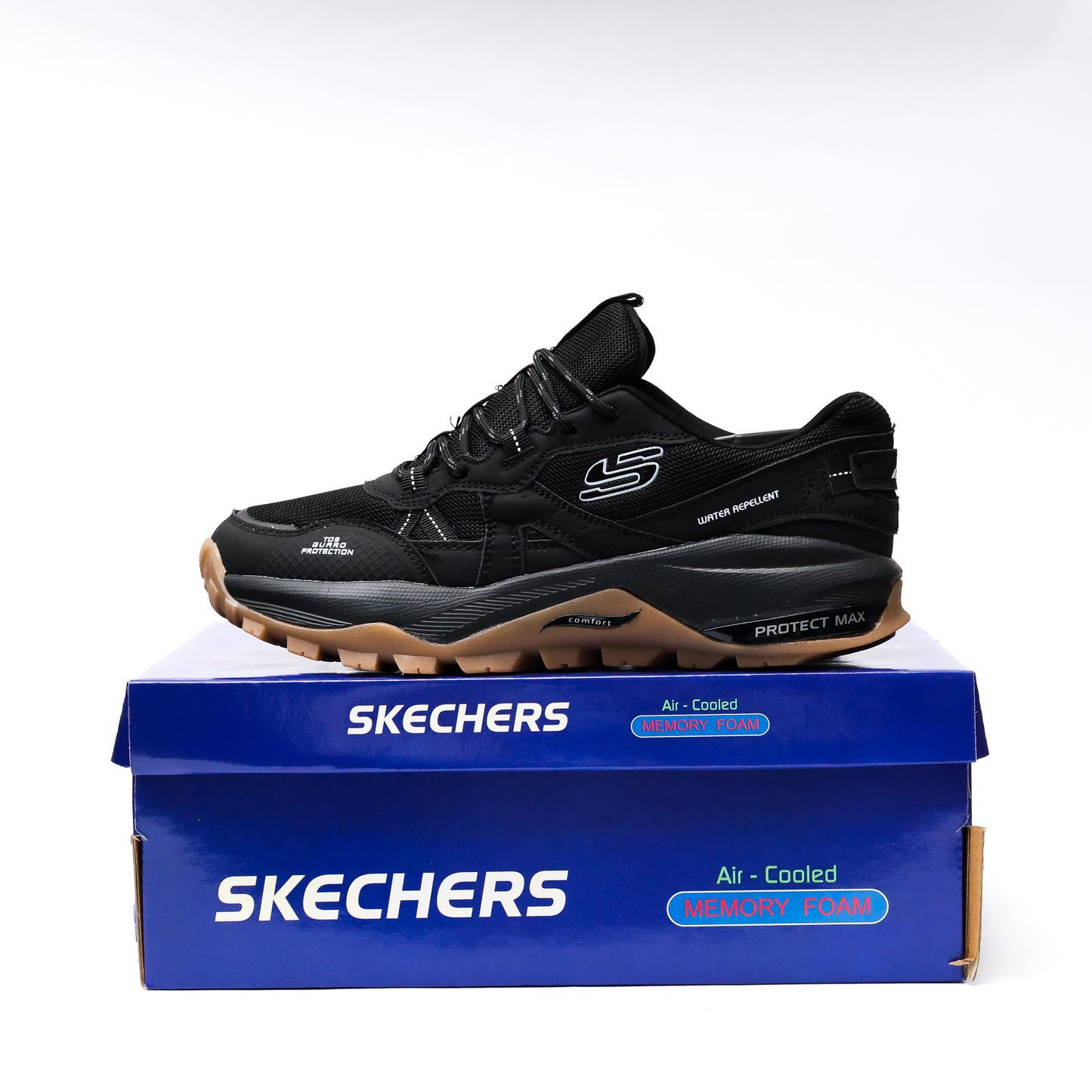 SKECHERS ARCH FIT PRO  MIRROR  BLACK - 4354