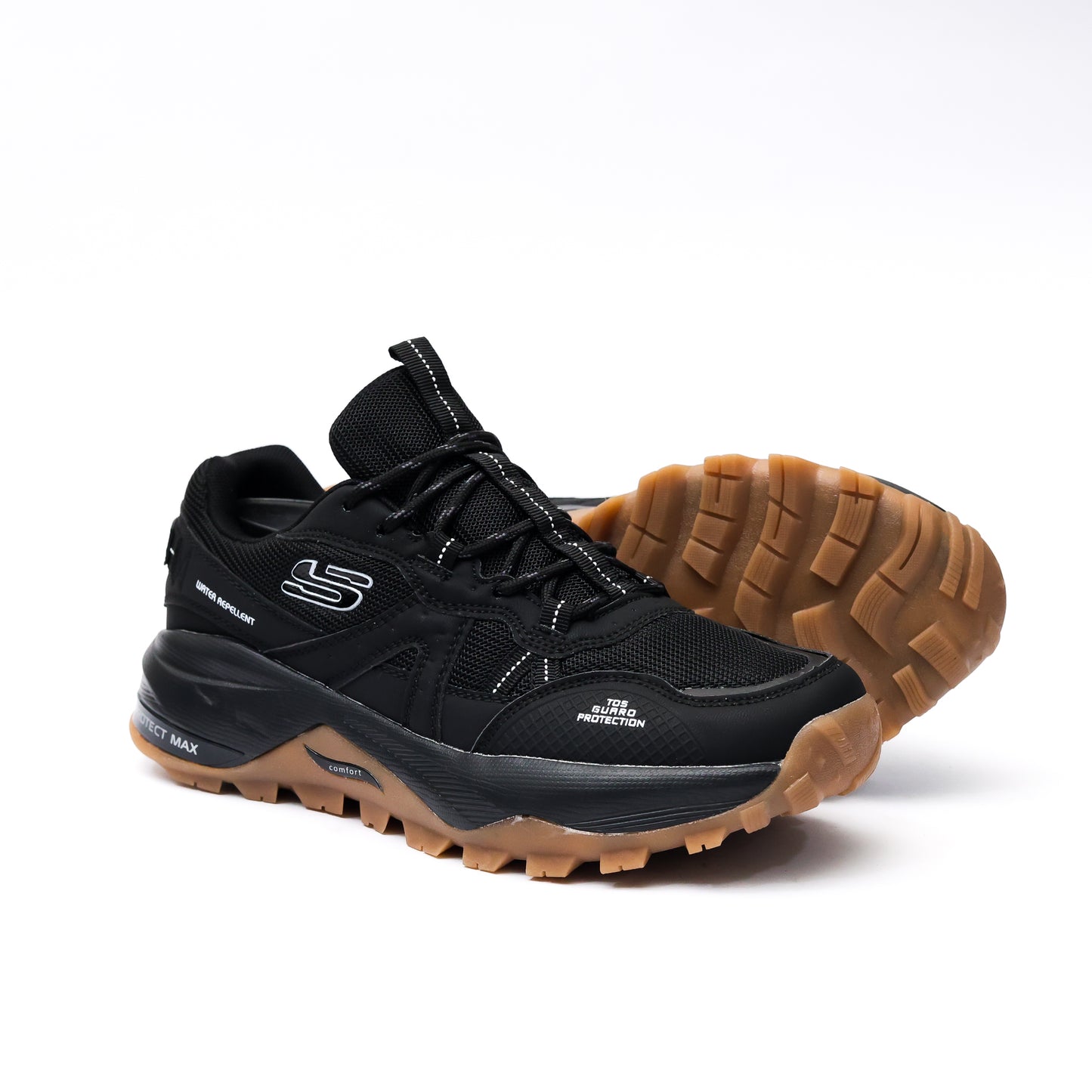 SKECHERS ARCH FIT PRO  MIRROR  BLACK - 4354