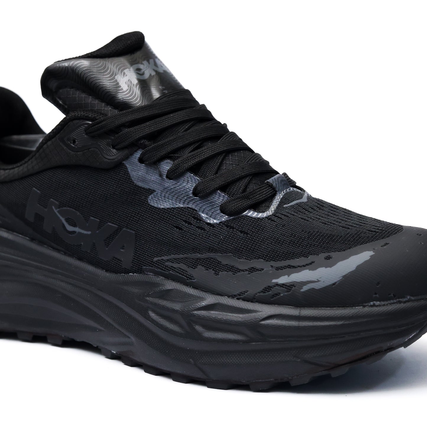 HOKA STINSON 7  MIRROR  ALL BALCK - 4347