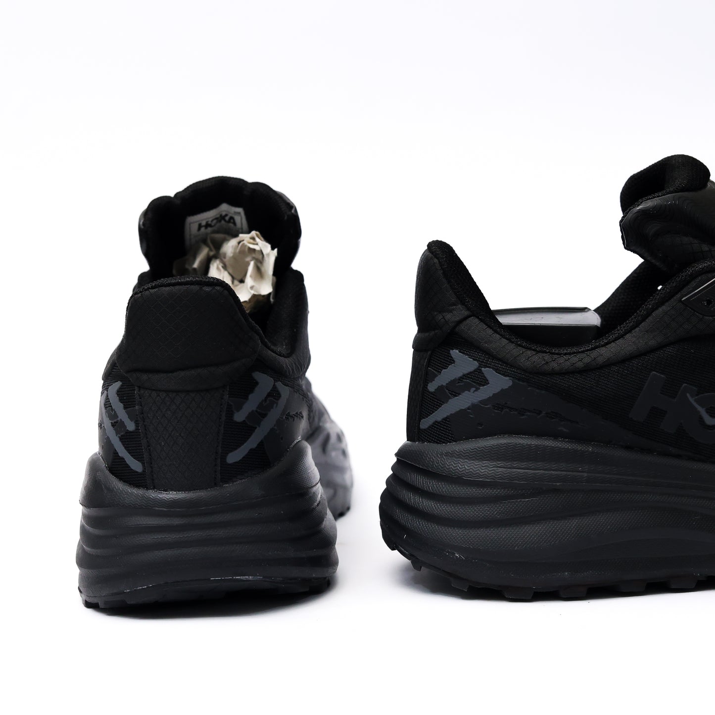 HOKA STINSON 7  MIRROR  ALL BALCK - 4347
