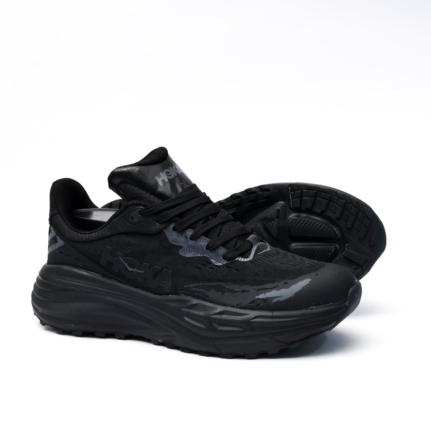 HOKA STINSON 7  MIRROR  ALL BALCK - 4347