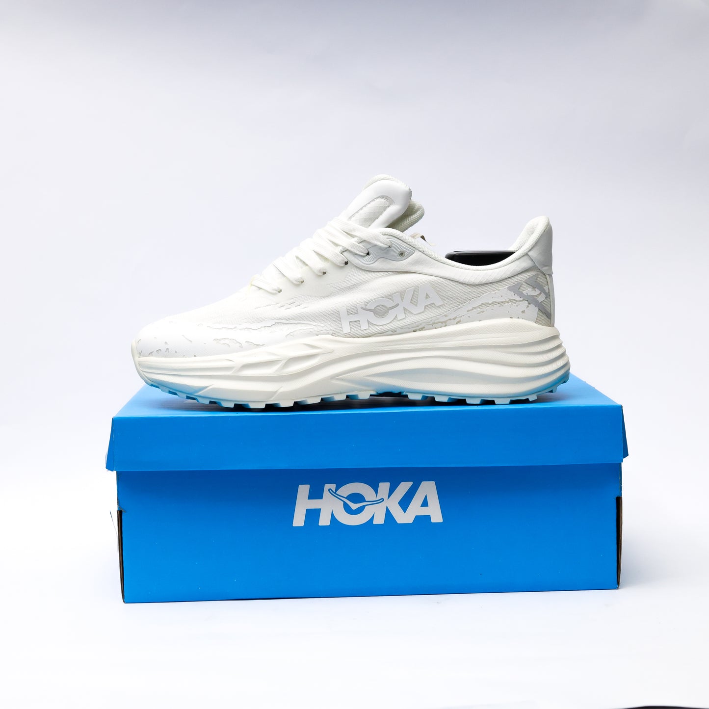 HOKA STINSON 7  MIRROR  WHITE - 4346