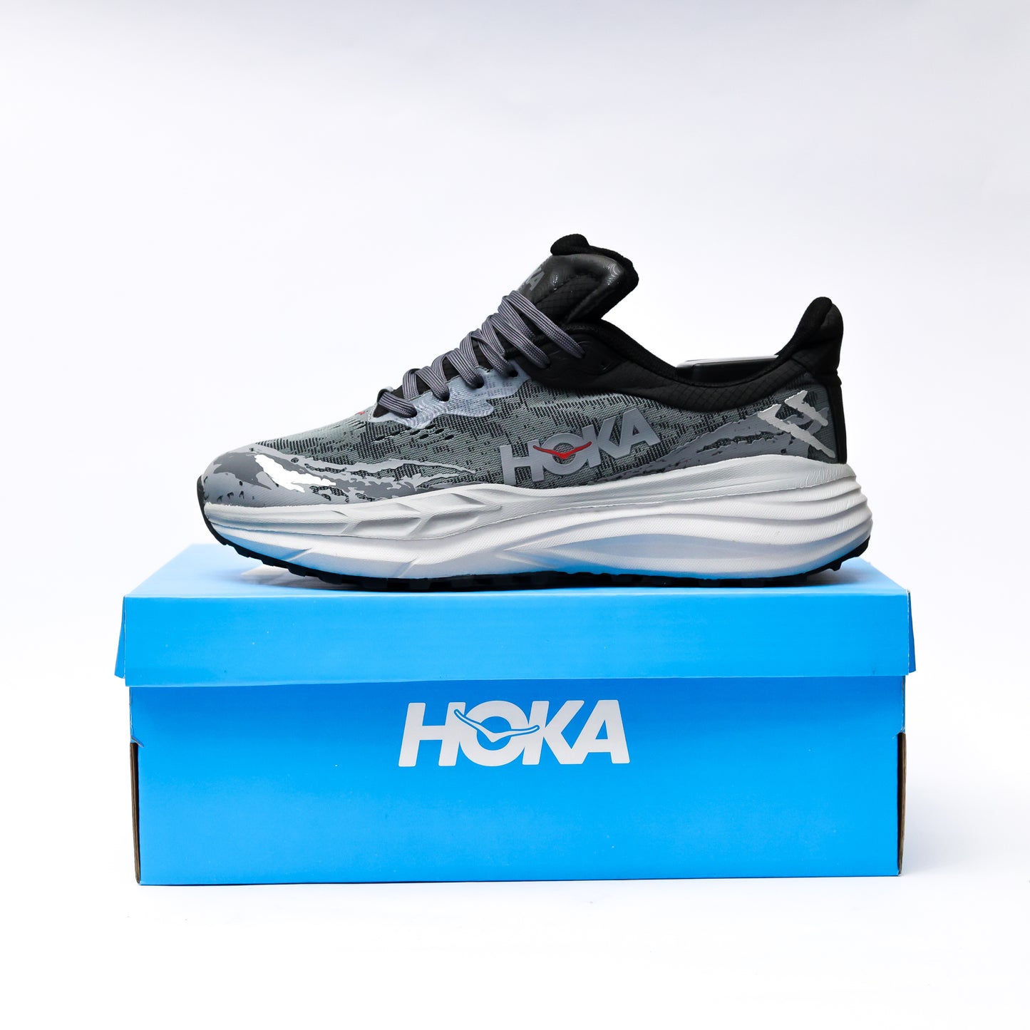 HOKA STINSON 7  MIRROR  DK GREY - 4345