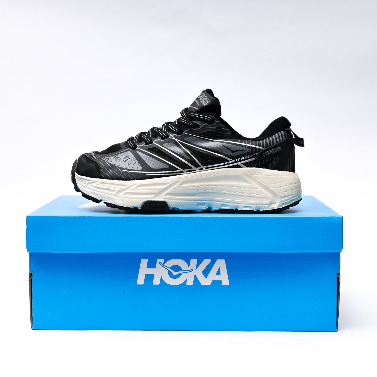 HOKA WOMEN MIRROR BLACK  - 4311