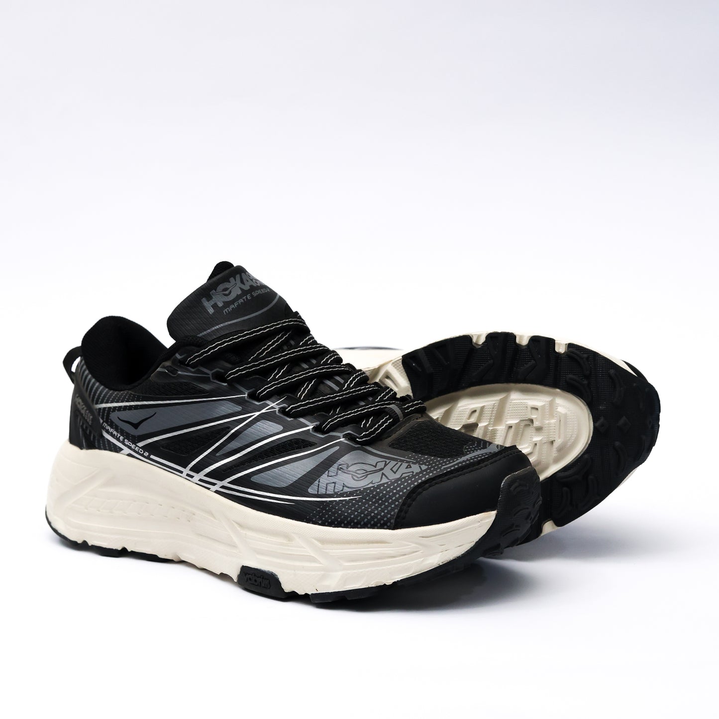HOKA WOMEN MIRROR BLACK  - 4311