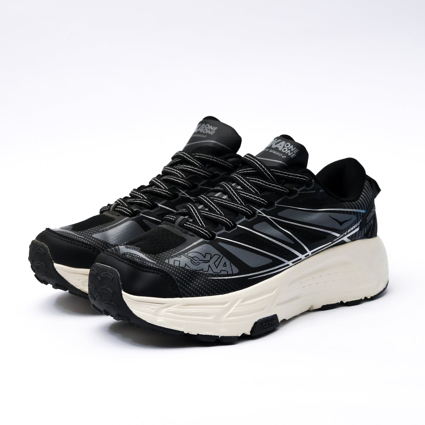 HOKA WOMEN MIRROR BLACK  - 4311