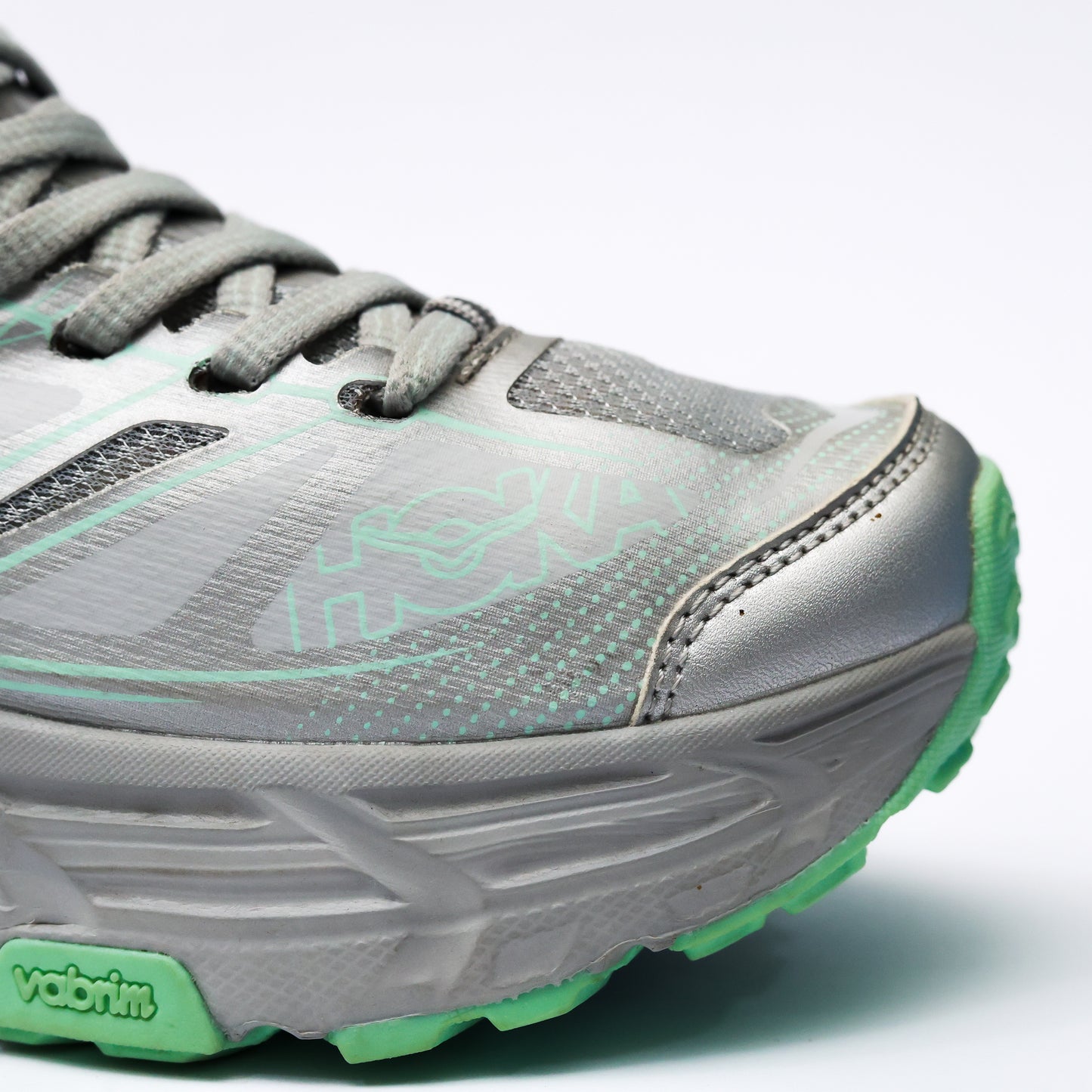 HOKA WOMEN MIRROR GREY GREEN - 4310