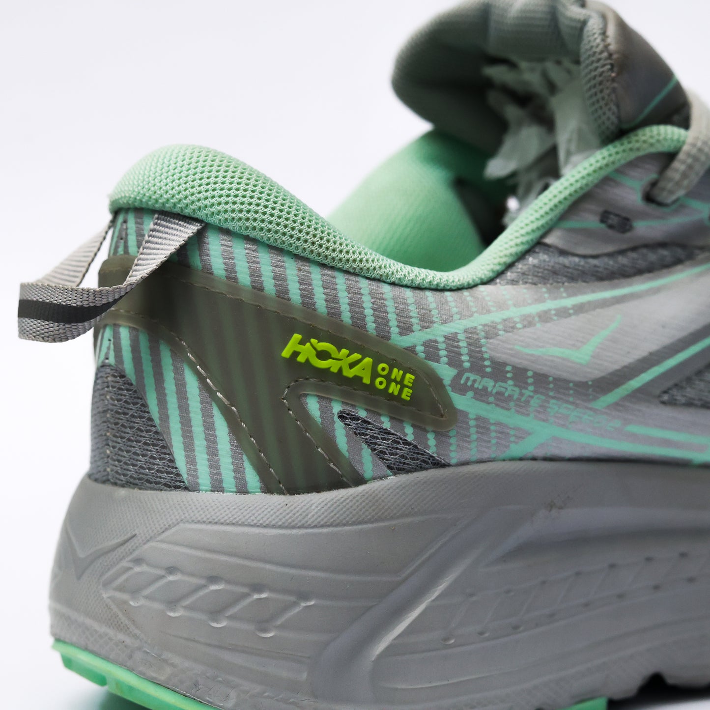HOKA WOMEN MIRROR GREY GREEN - 4310