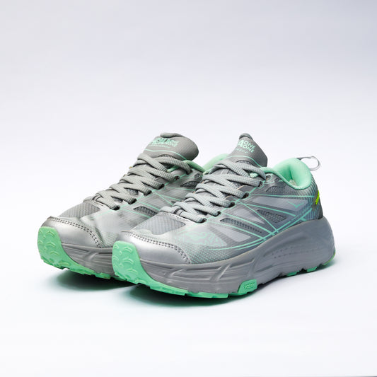 HOKA WOMEN MIRROR GREY GREEN - 4310